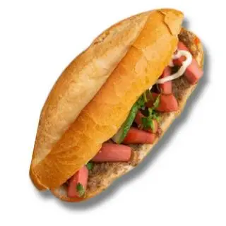 Hình ảnh Bánh mì xúc xích