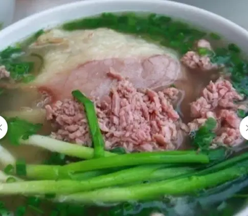 Hình ảnh Phở tái gầu
