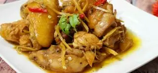 Hình ảnh vịt kho gừng