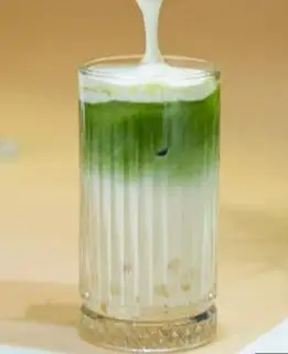 Hình ảnh Matcha sữa gấu