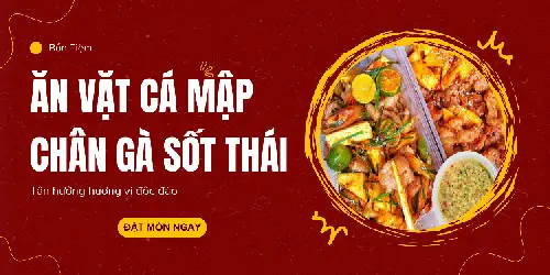 Hình ảnh Ăn Vặt Cá Mập - Chân Gà Sốt Thái