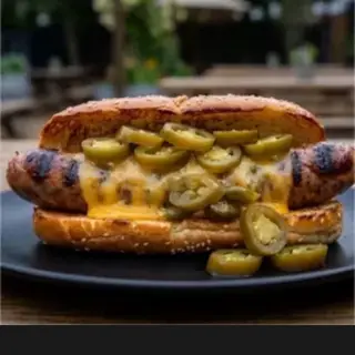 Hình ảnh Janapenos cheddar Brats