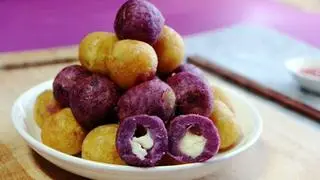 Hình ảnh Bánh khoai mỡ nhân phô mai