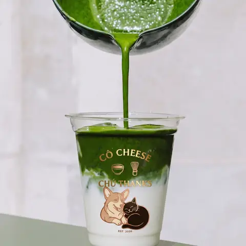 Hình ảnh Matcha & Cacao Cô Cheese Chú Thanks - Hồng Bàng