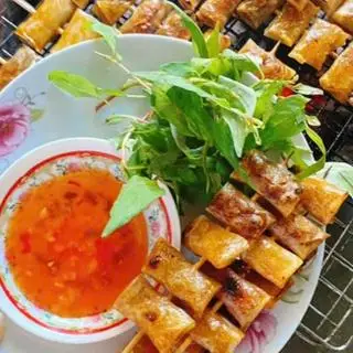 Hình ảnh Chả ram lụi nướng xiên que Bình Định