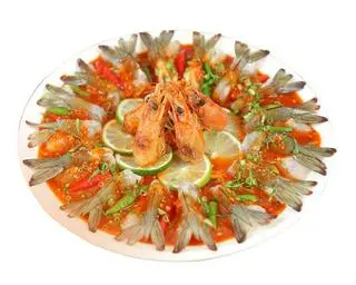 Hình ảnh Tôm sốt Thái ( 3 lạng ) 