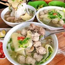 Hình ảnh Bún bầu dục sườn