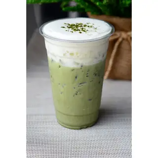 Hình ảnh Trà sữa Thái xanh kem cheese