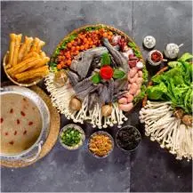 Hình ảnh Lẩu gà h’mông nấu siêu