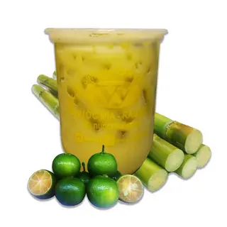 Hình ảnh Combo nước mía ly khổng lồ - rau má đậu xanh ly khổng lồ