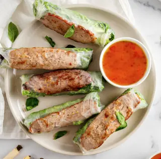 Hình ảnh Nem nướng cuốn