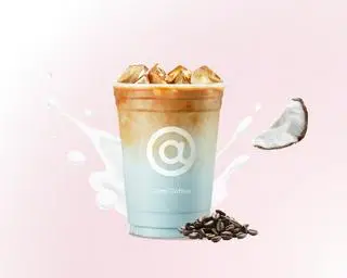 Hình ảnh Pampas blue sữa dừa latte