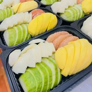 Hình ảnh Xoài - củ đậu - ổi - bưởi hộp 750gram