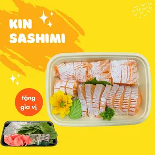 Hình ảnh Sashimi bụng cá hồi Nauy 200gr