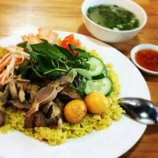 Hình ảnh Cơm lòng gà trứng non