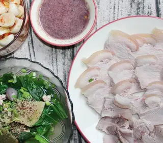 Hình ảnh Thịt luộc cà pháo