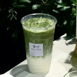 Hình ảnh Matcha latte sữa tươi nguyên kem