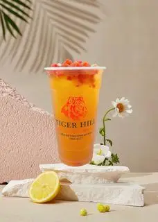 Hình ảnh Trà olong ổi hồng đào