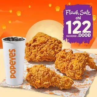 Hình ảnh Flash Sale Gà Rán Giòn 3 miếng