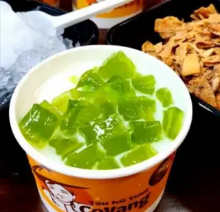 Hình ảnh Tàu hũ thạch - dừa khô