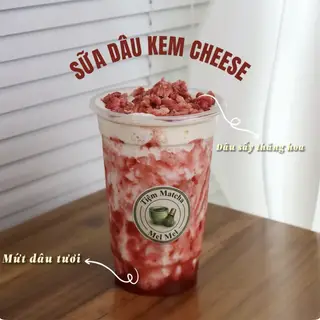 Hình ảnh Sữa dâu kem cheese