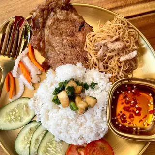 Hình ảnh Cơm sườn bì