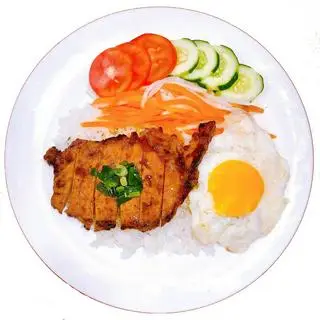 Hình ảnh Cơm sườn trứng