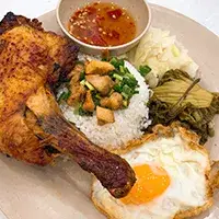 Hình ảnh Cơm gà trứng
