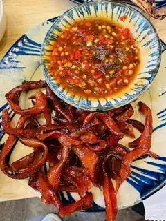 Hình ảnh Ruột vịt nướng phần nhỏ