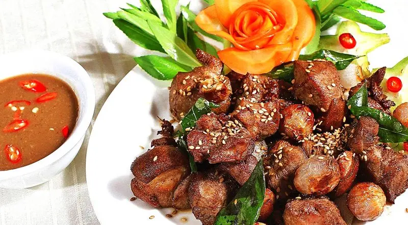 Hình ảnh Dê nướng ngũ vị mè