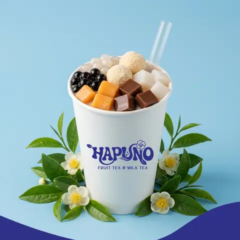 Hình ảnh Trà sữa truyền thống full topping
