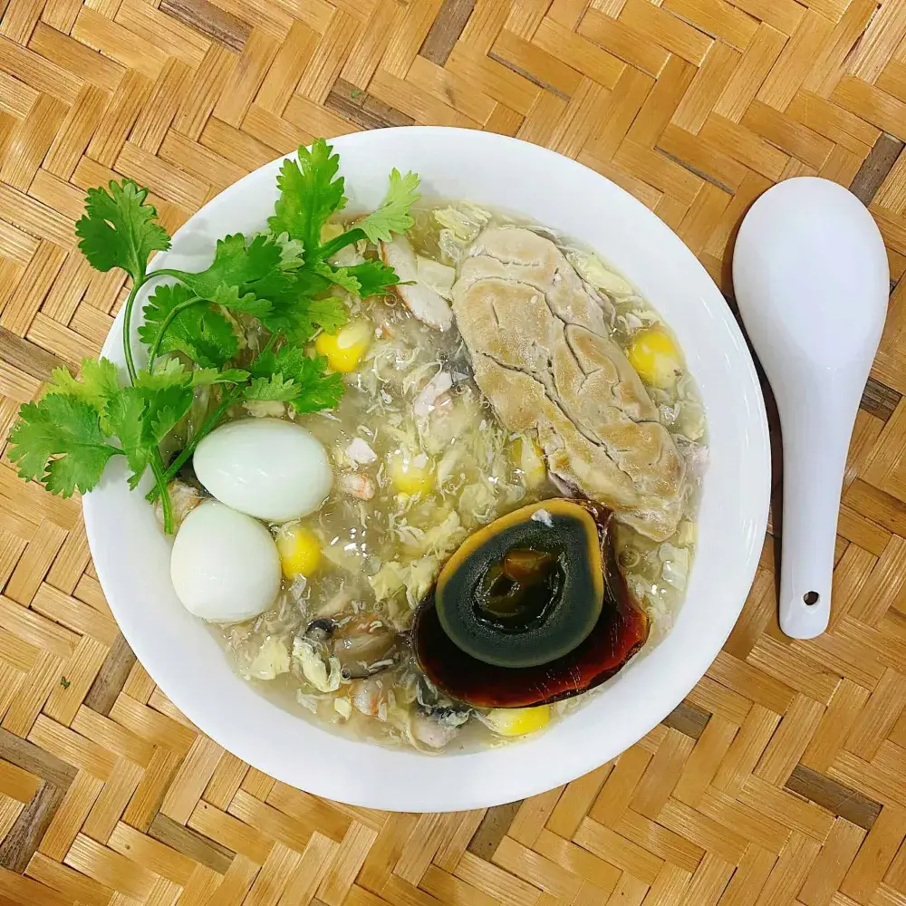 Hình ảnh Súp cua bắc thảo óc heo