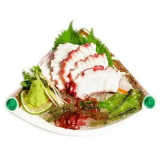 Hình ảnh Sashimi bạch tuột tako