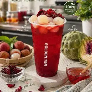 Hình ảnh Trà nhãn thái atiso