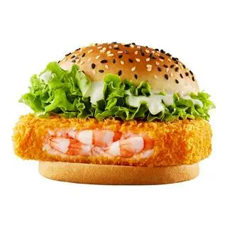 Hình ảnh Burger Tôm Nguyên Chất - Ahy 201 Tân Hoà Đông