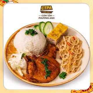 Hình ảnh Cơm tấm sườn bì chả