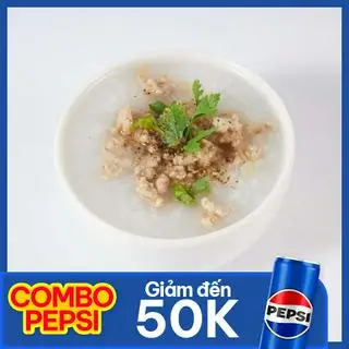 Hình ảnh Combo Cháo gà + 7Up