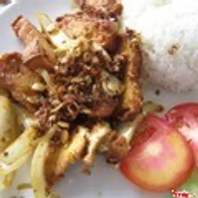 Hình ảnh Cơm Đâu Hủ Xã - Canh Cải Bẹ Xanh