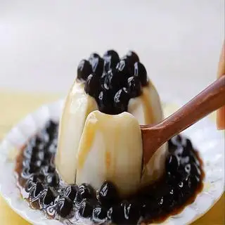 Hình ảnh Tàu hũ trân châu đường đen