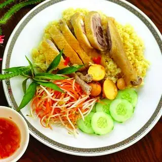 Hình ảnh Cơm gà chặt