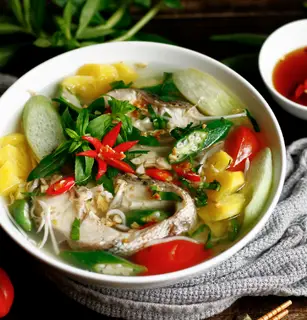 Hình ảnh Cơm canh chua
