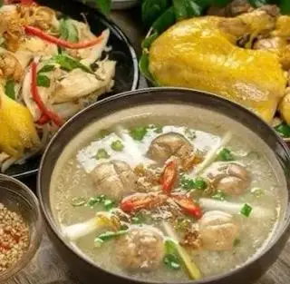 Hình ảnh Gà cháo gỏi