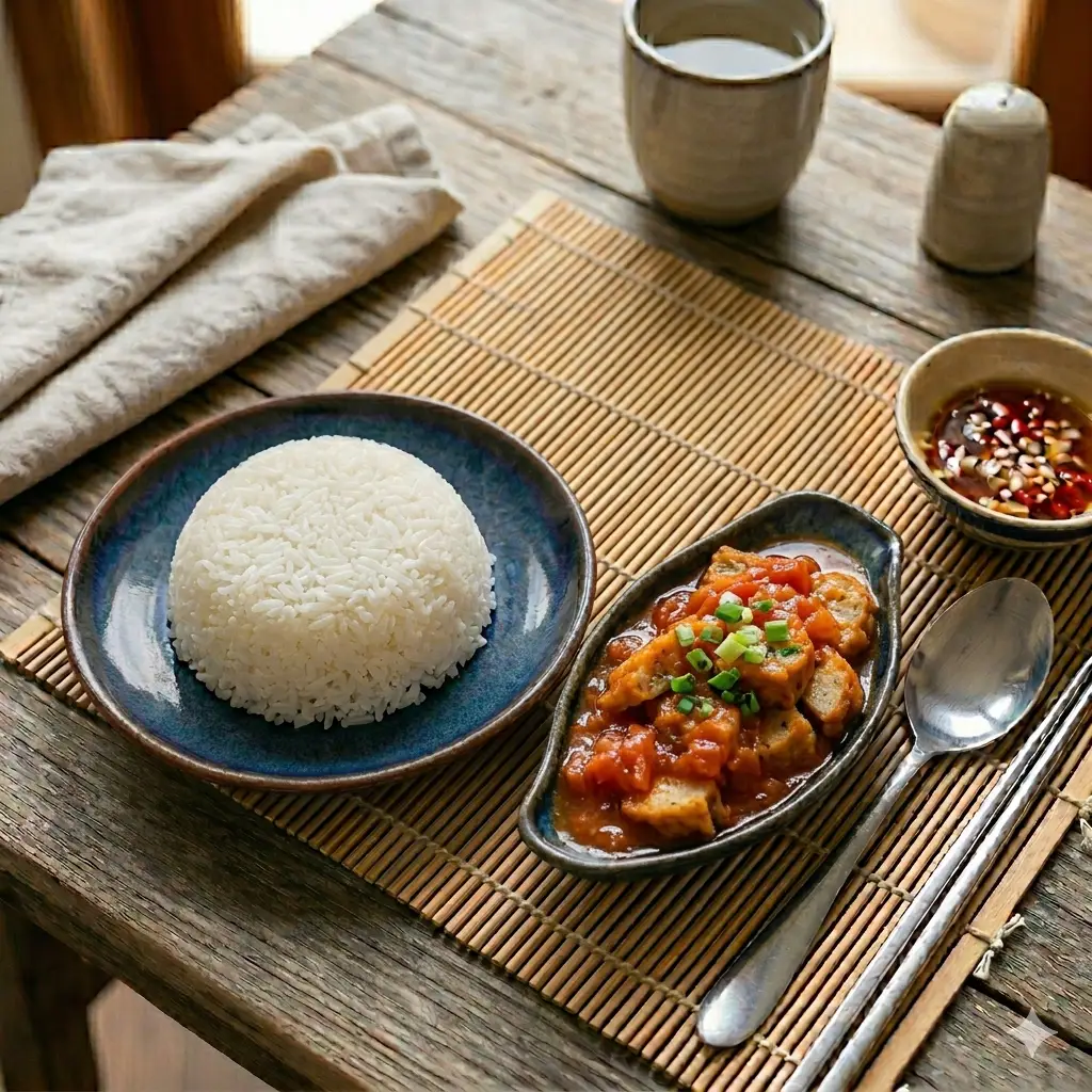 Hình ảnh Cá cam sốt cà