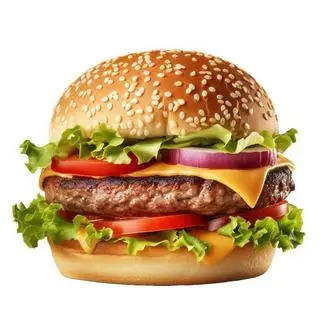 Hình ảnh Burger bò phô mai