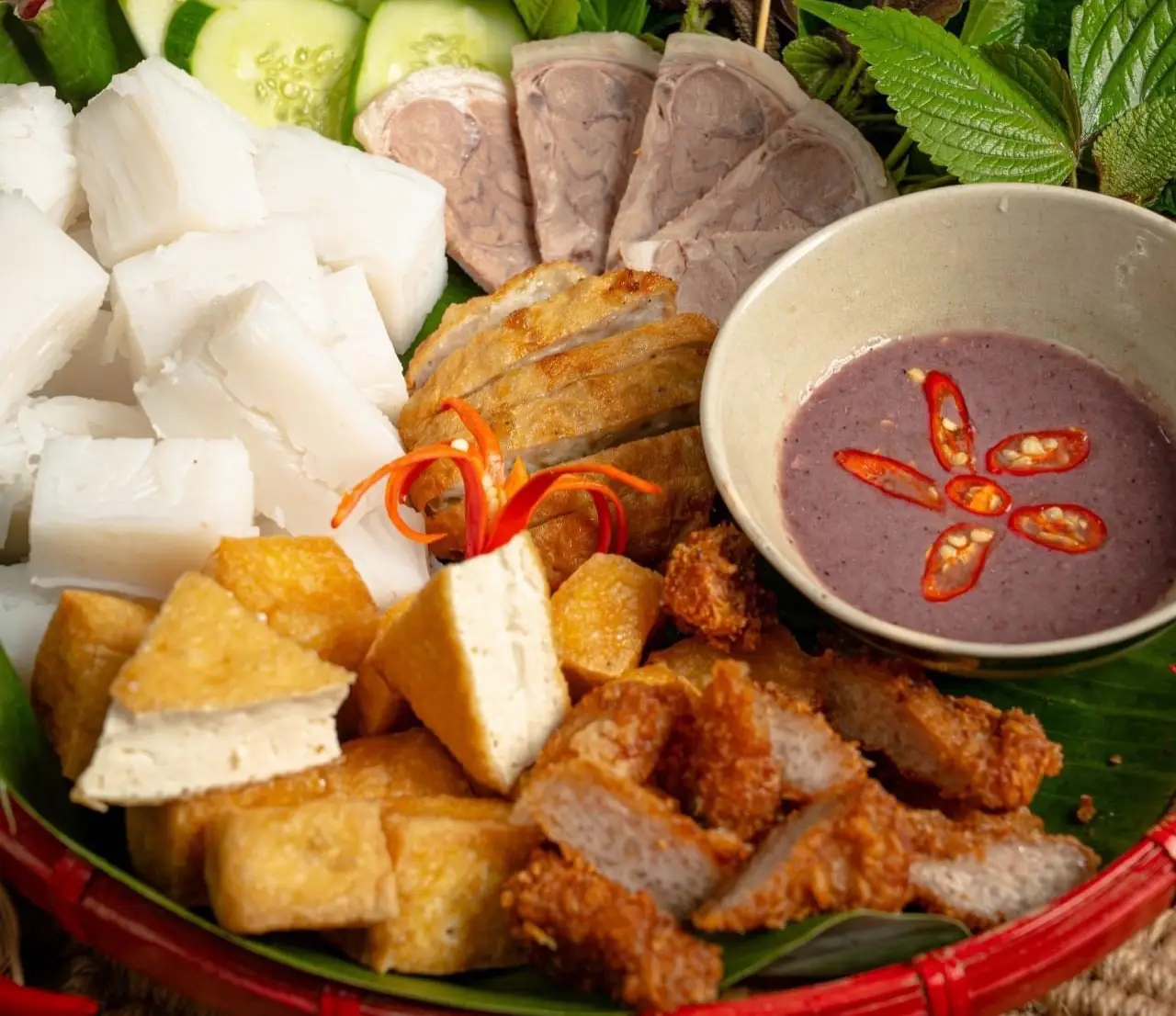 Hình ảnh Bún đậu thập cẩm