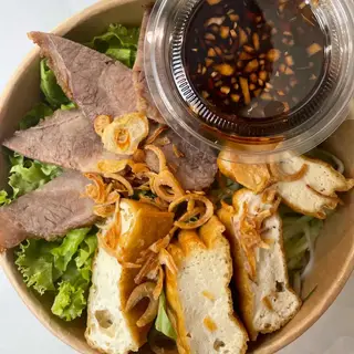 Hình ảnh Bún nước tương truyền thống - nước