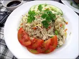 Hình ảnh Cơm rang gà xé