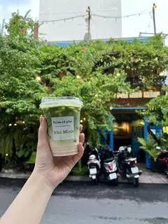 Hình ảnh Sữa dừa matcha