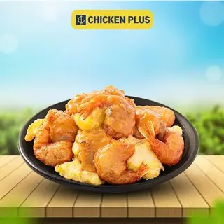 Hình ảnh Gà tôm chiên xốt phô mai cay