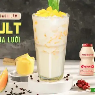 Hình ảnh Yakult dưa lưới